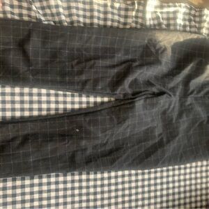 Max Studio Black Checkered Pantsuit